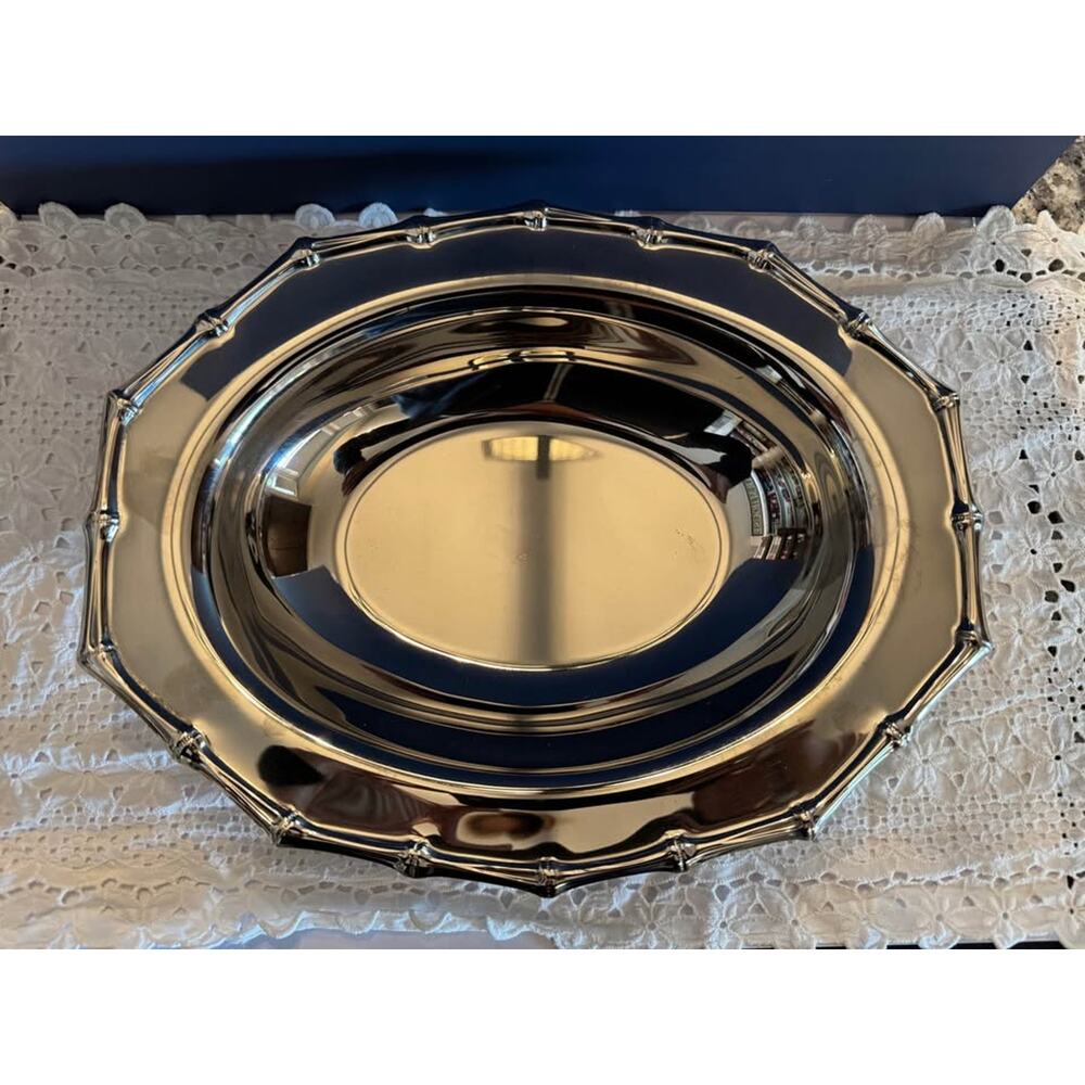 Farberware Stainless Steel Faux Bamboo Bowl